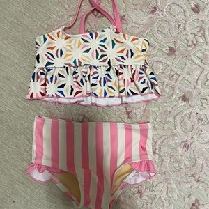 Pink chicken swim bikini